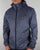 Lyle And Scott Zip Through Hooded Jacket Blue Marl