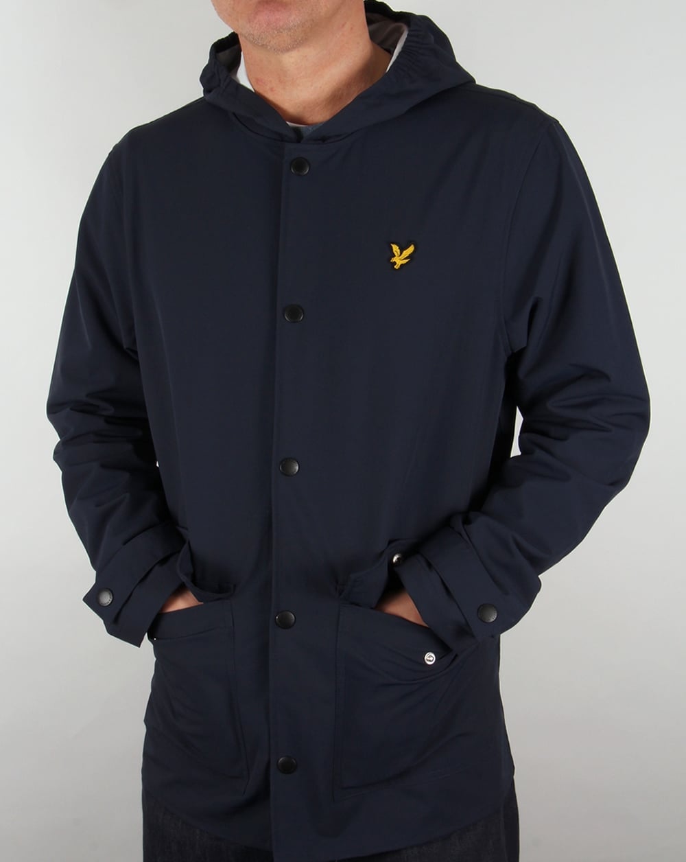 Lyle And Scott Raincoat Navy