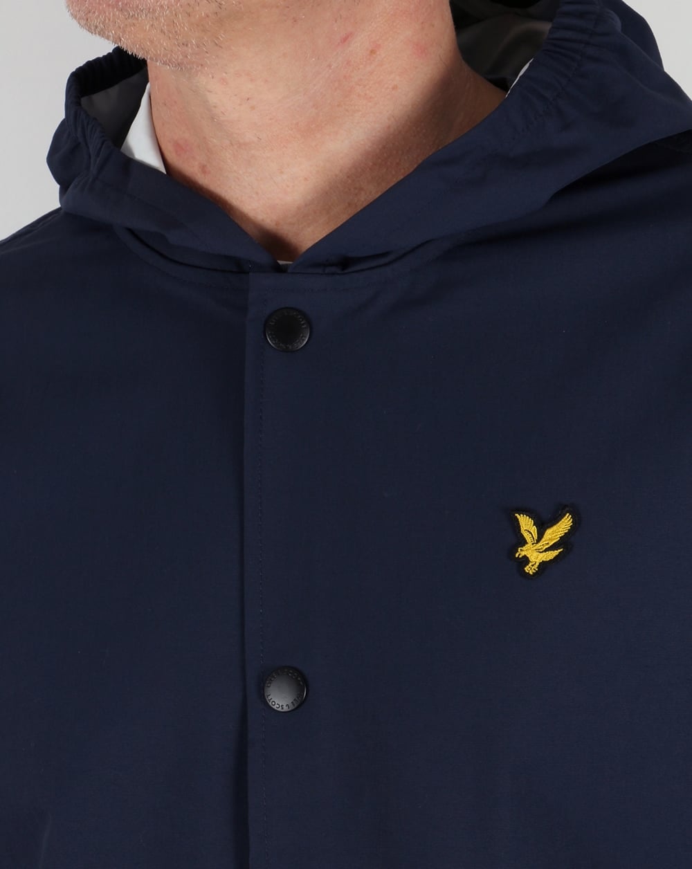Lyle And Scott Raincoat Navy