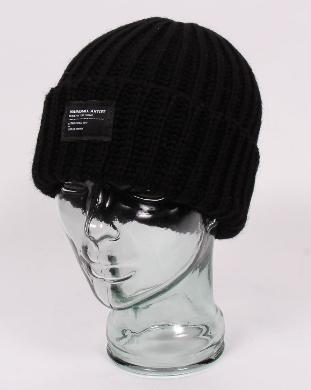 Marshall Artist Made In England Wool Beanie Black