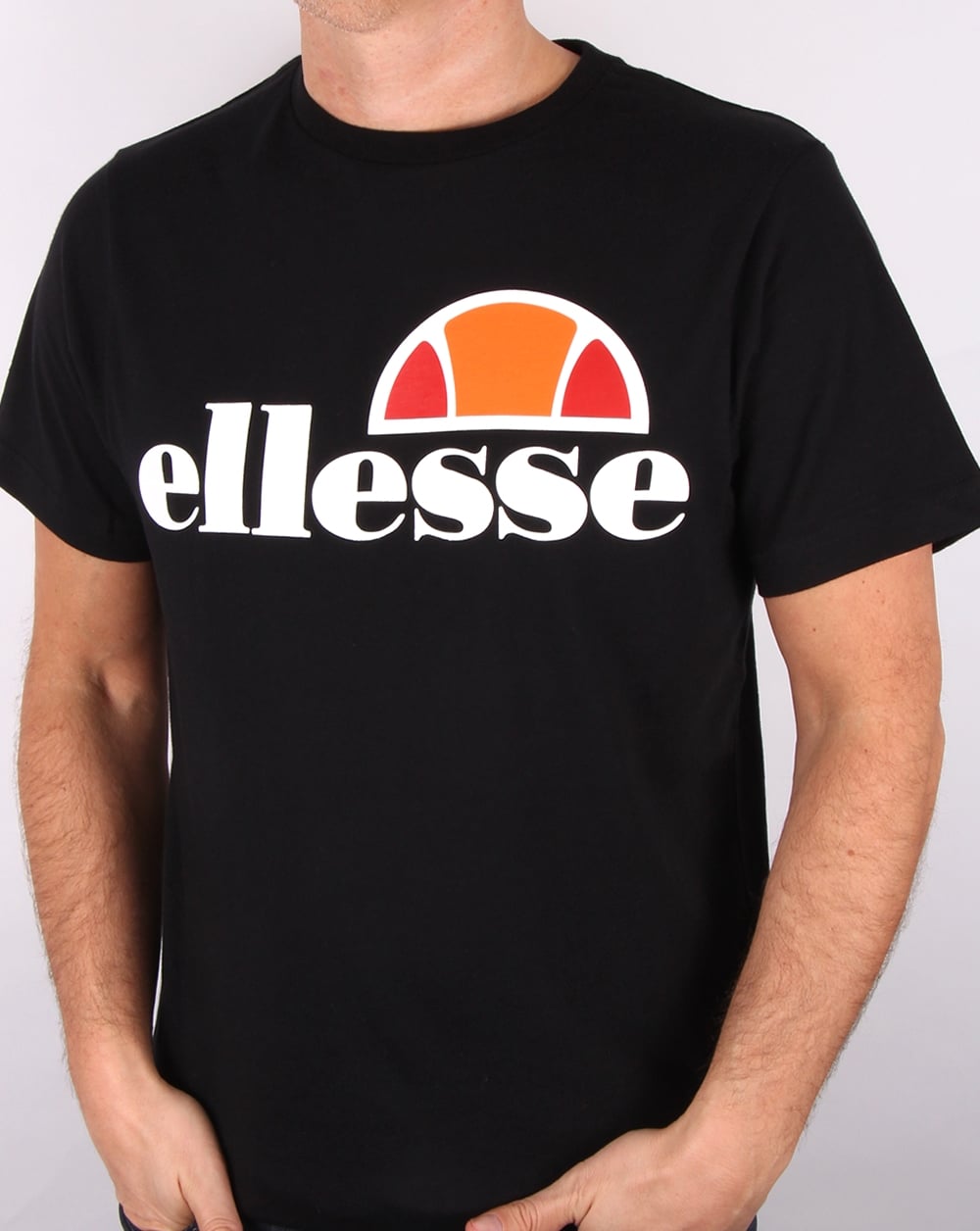 Ellesse Logo T Shirt Black