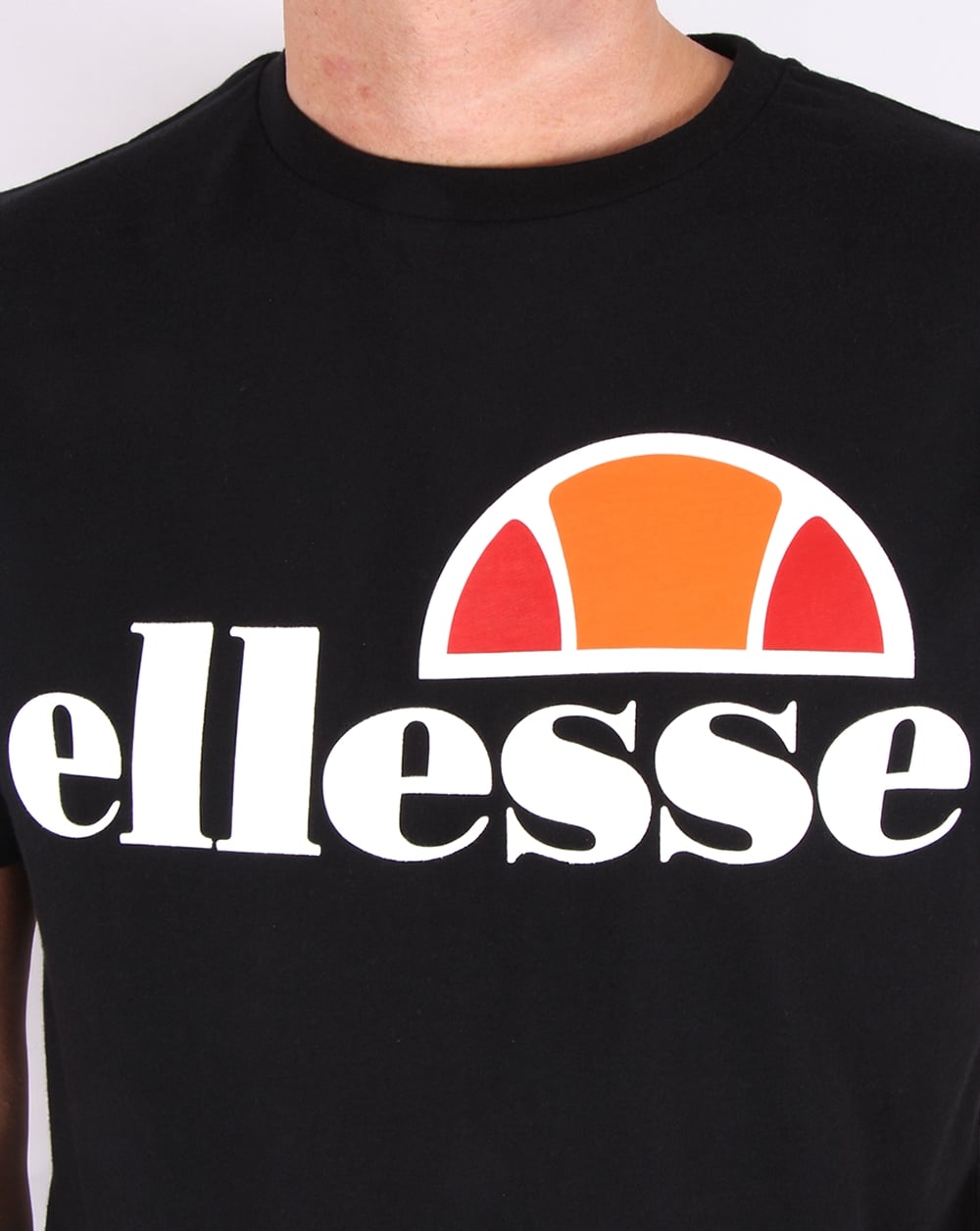 Ellesse Logo T Shirt Black