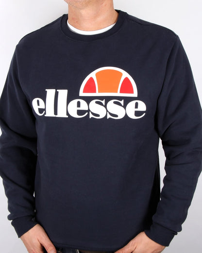 Ellesse Logo Sweatshirt Navy