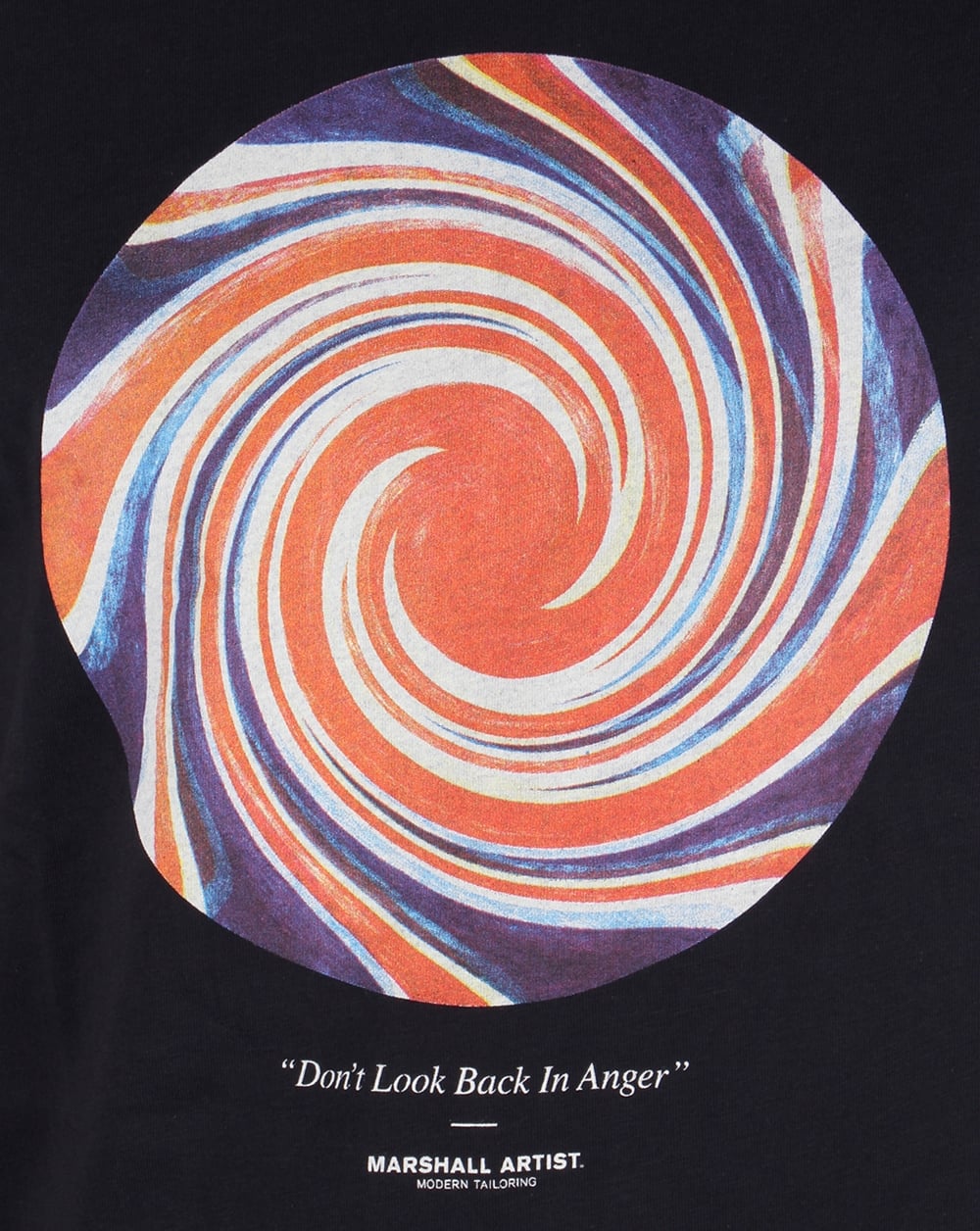 Marshall Artist Dont Look Back T-shirt Navy