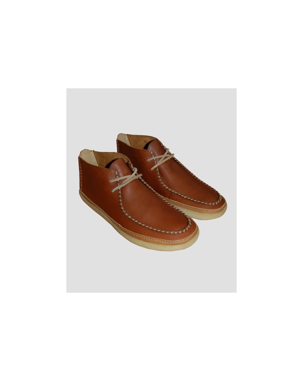 Clarks Originals Vulco Spear Boots Brown Leather