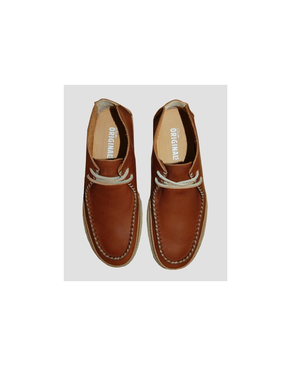 Clarks Originals Vulco Spear Boots Brown Leather