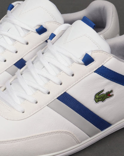 Lacoste Giron Trainers White/Royal
