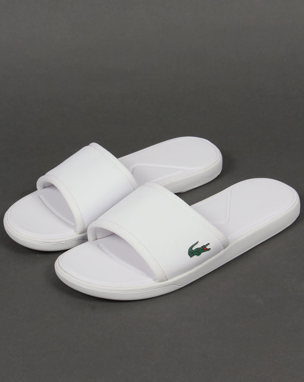 Lacoste L.30 Sport Sliders White