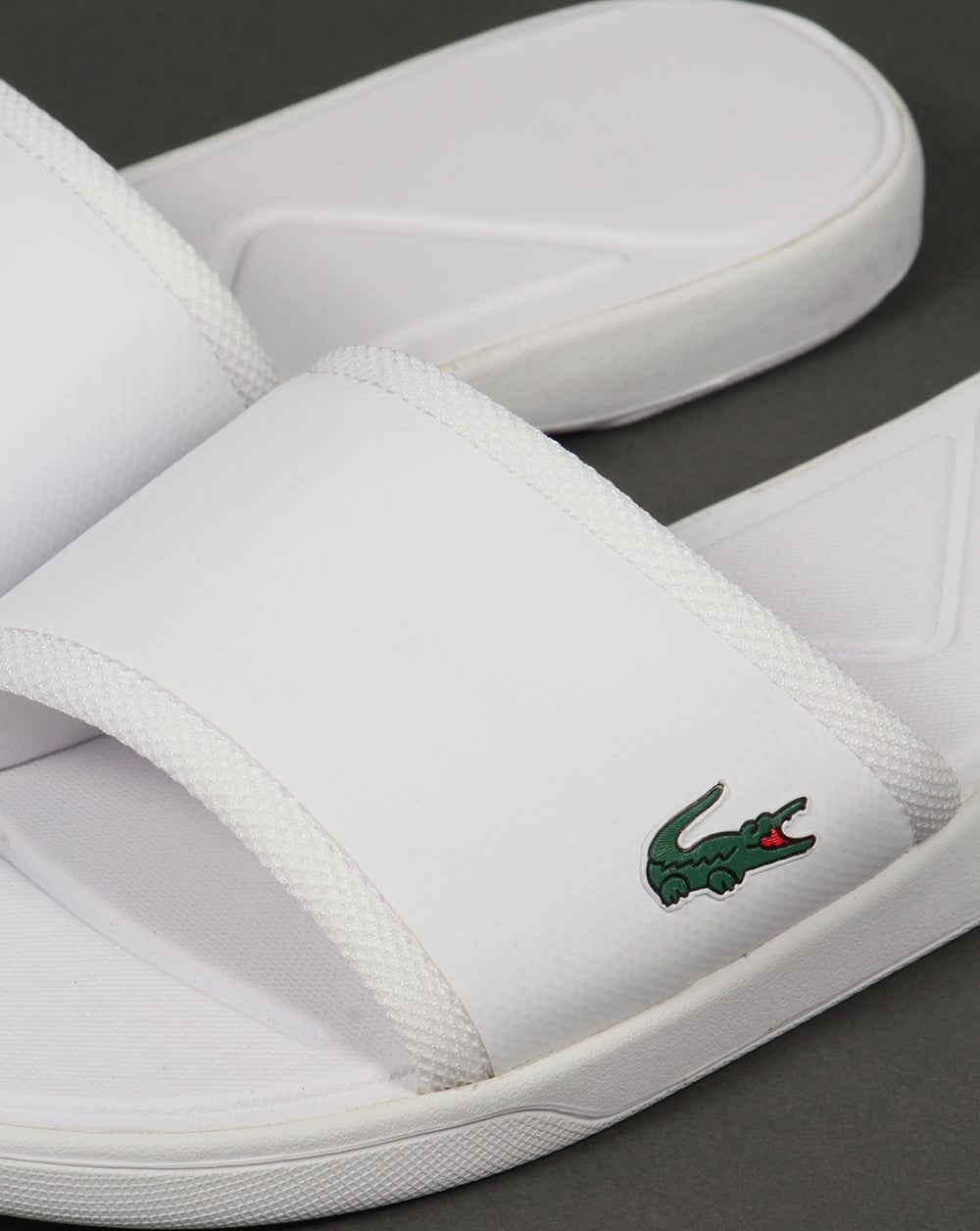 Lacoste L.30 Sport Sliders White