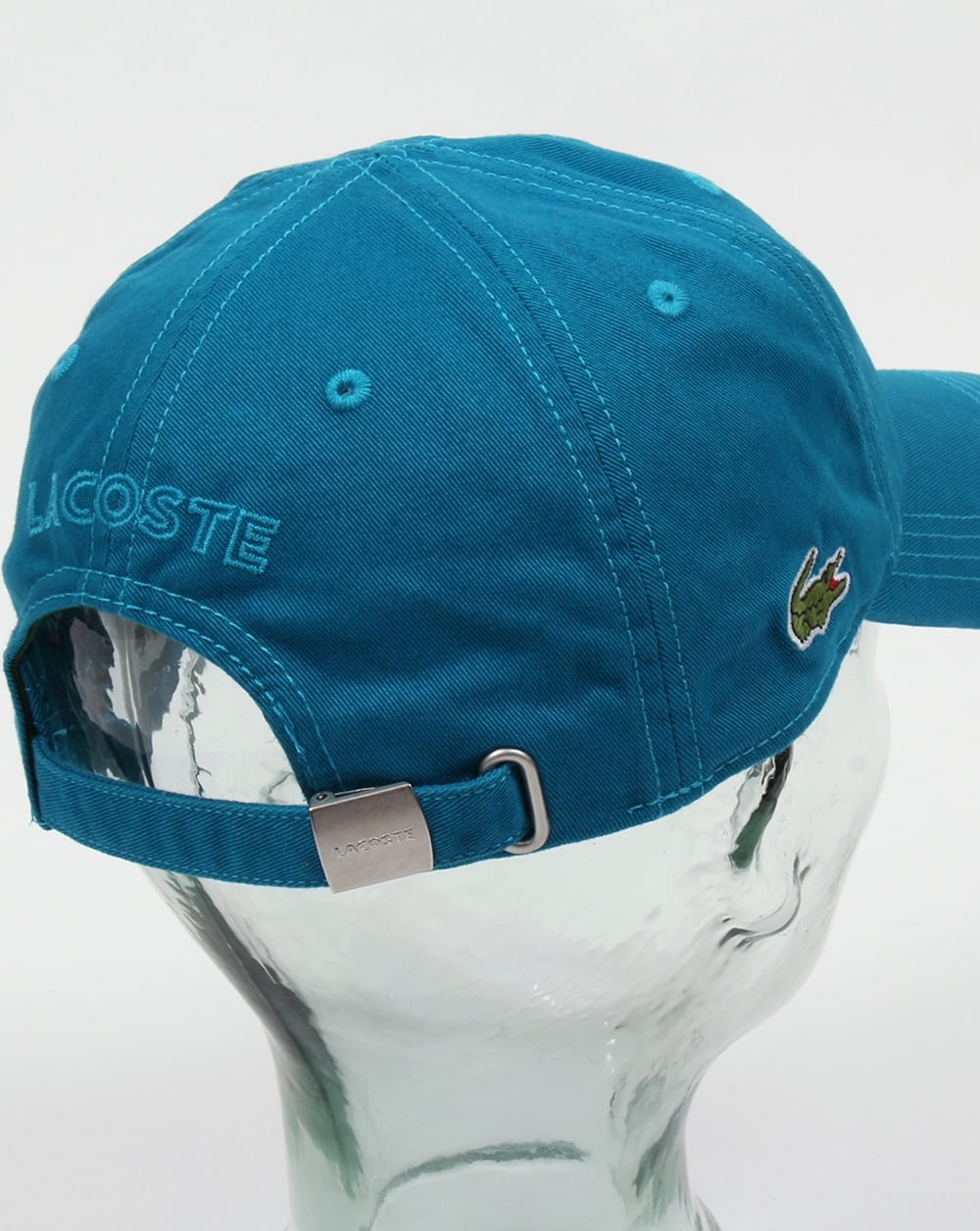 Lacoste Gabardine Baseball Cap Ocean Blue