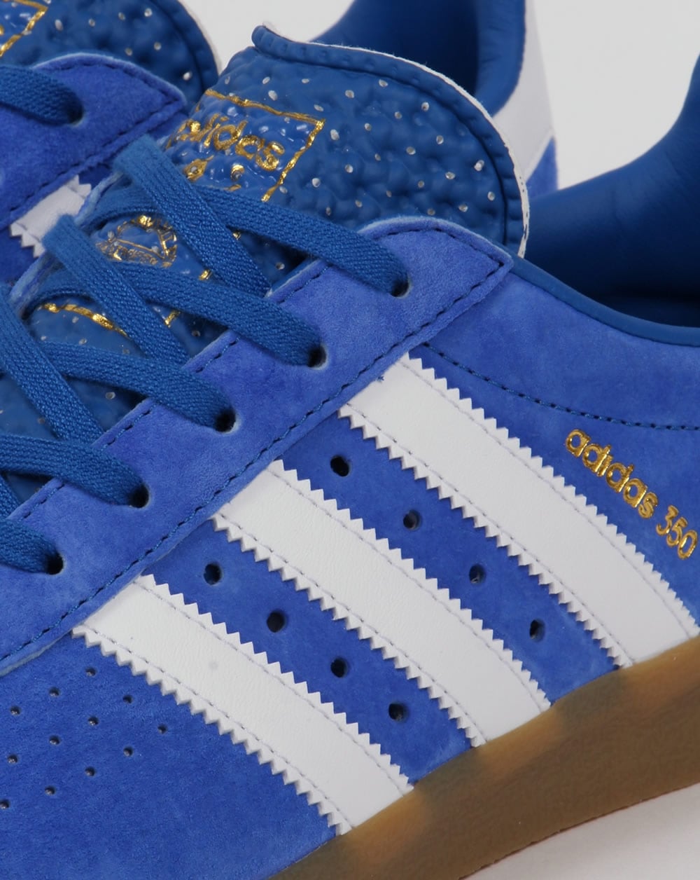 Adidas 350 Trainers Blue/White/Gum