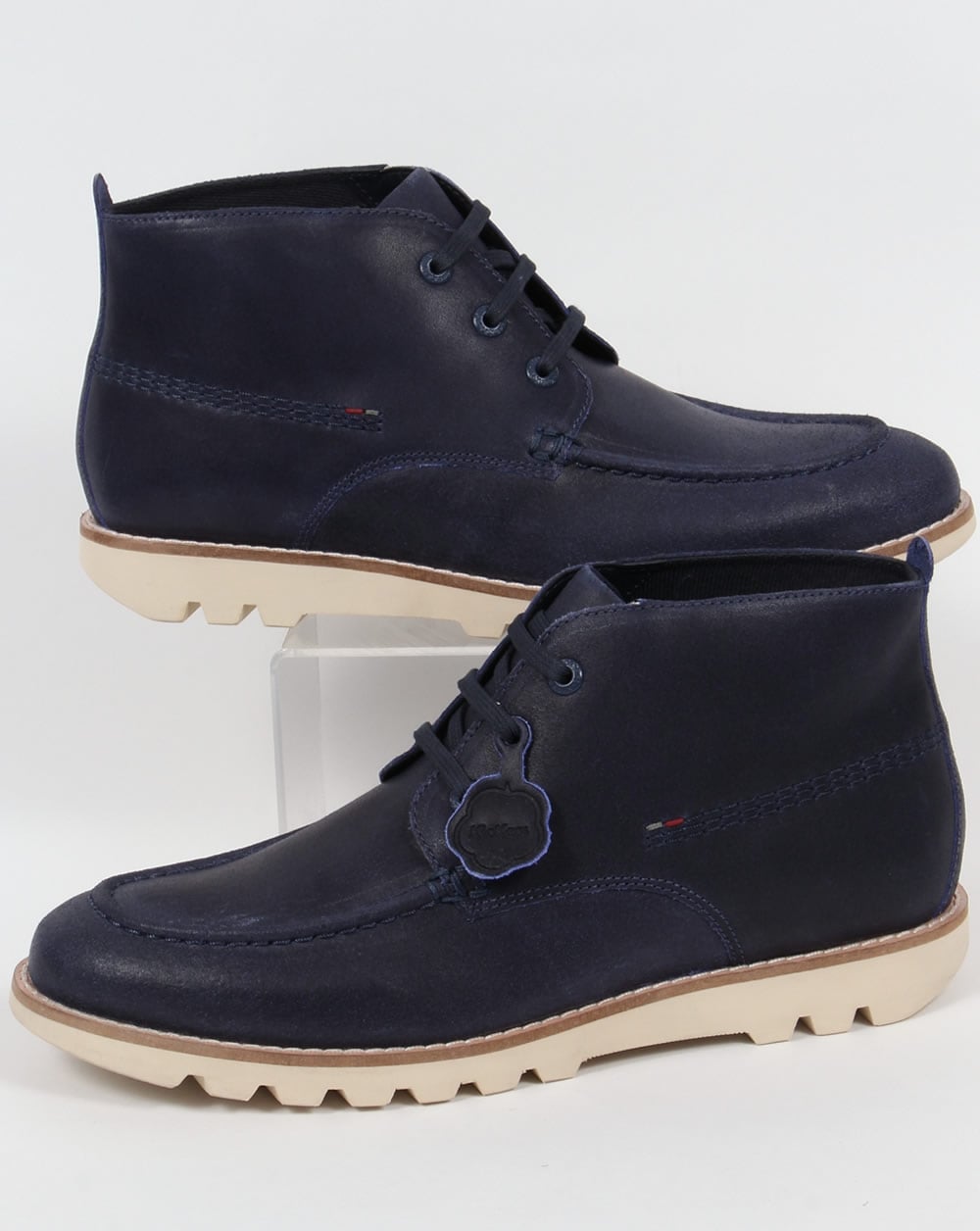 Kickers Kymbo Moccasins Dark Blue