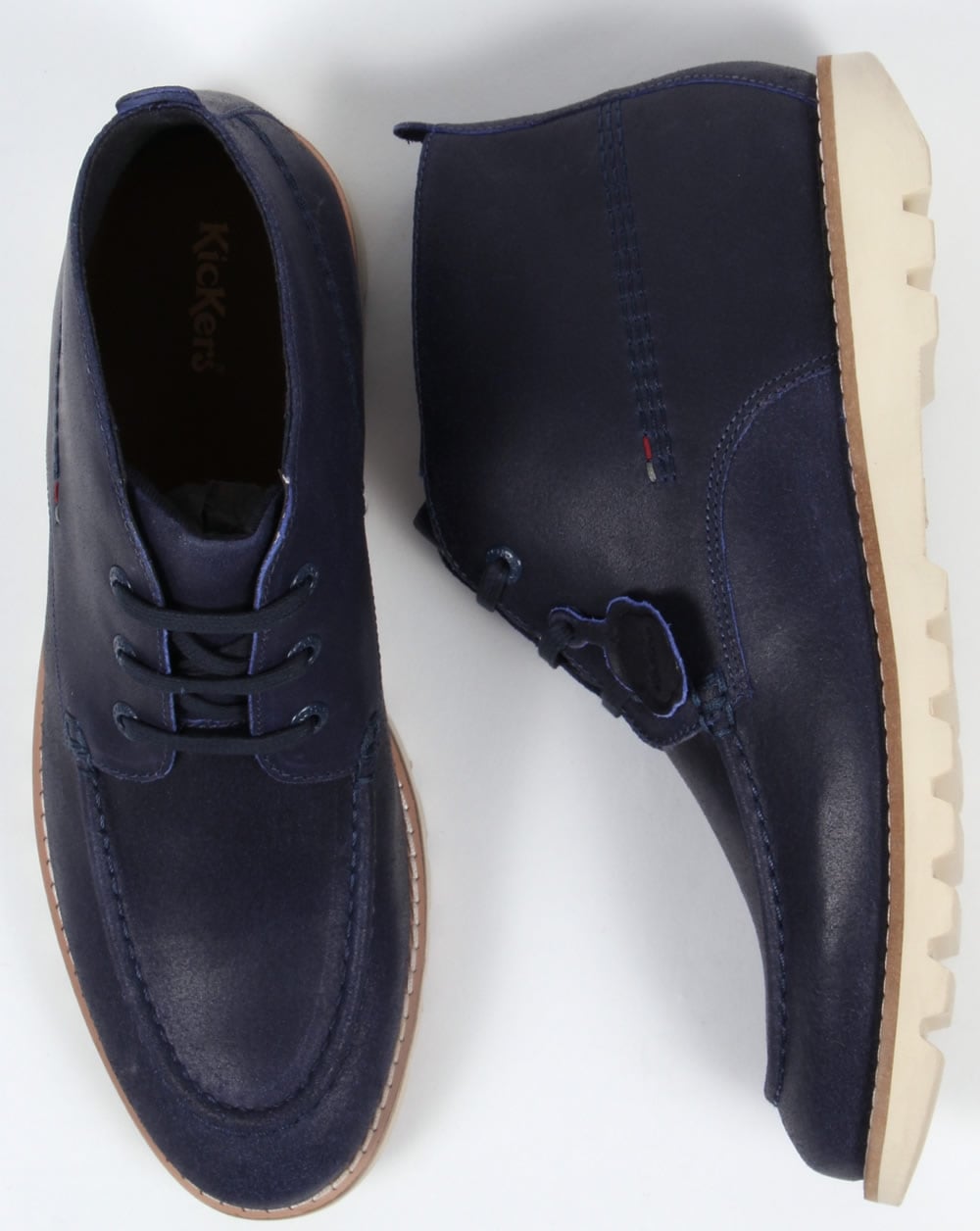 Kickers Kymbo Moccasins Dark Blue