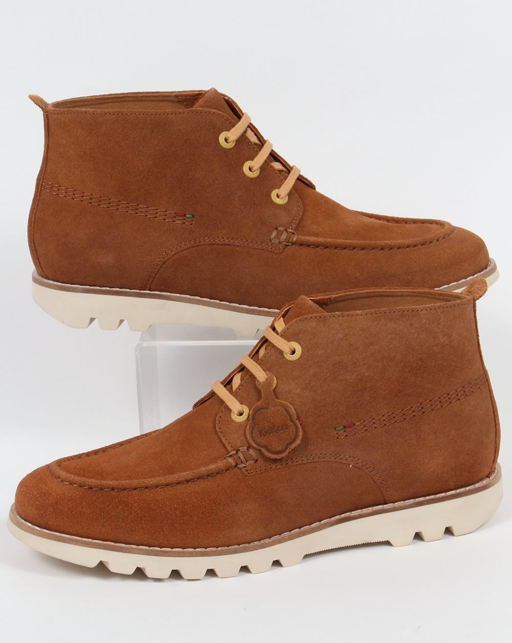 Kickers Kymbo Moccasins Suede Light Brown