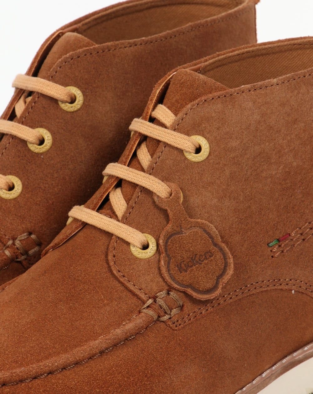 Kickers Kymbo Moccasins Suede Light Brown