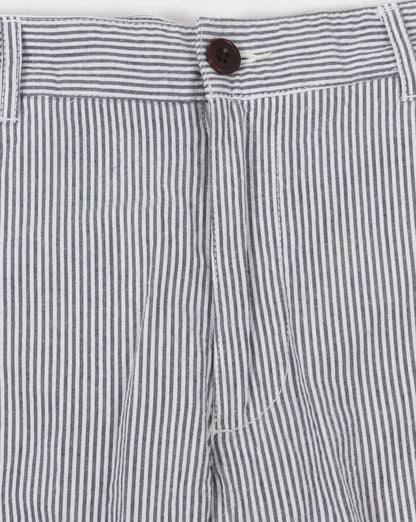 Farah Hawking Stripe Shorts White/Navy