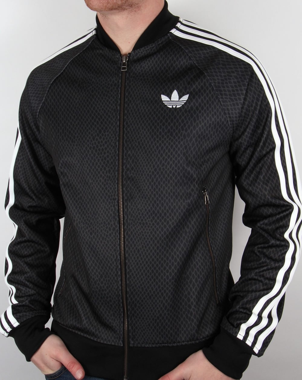 Adidas Originals Street Superstar Snake Track Top Black