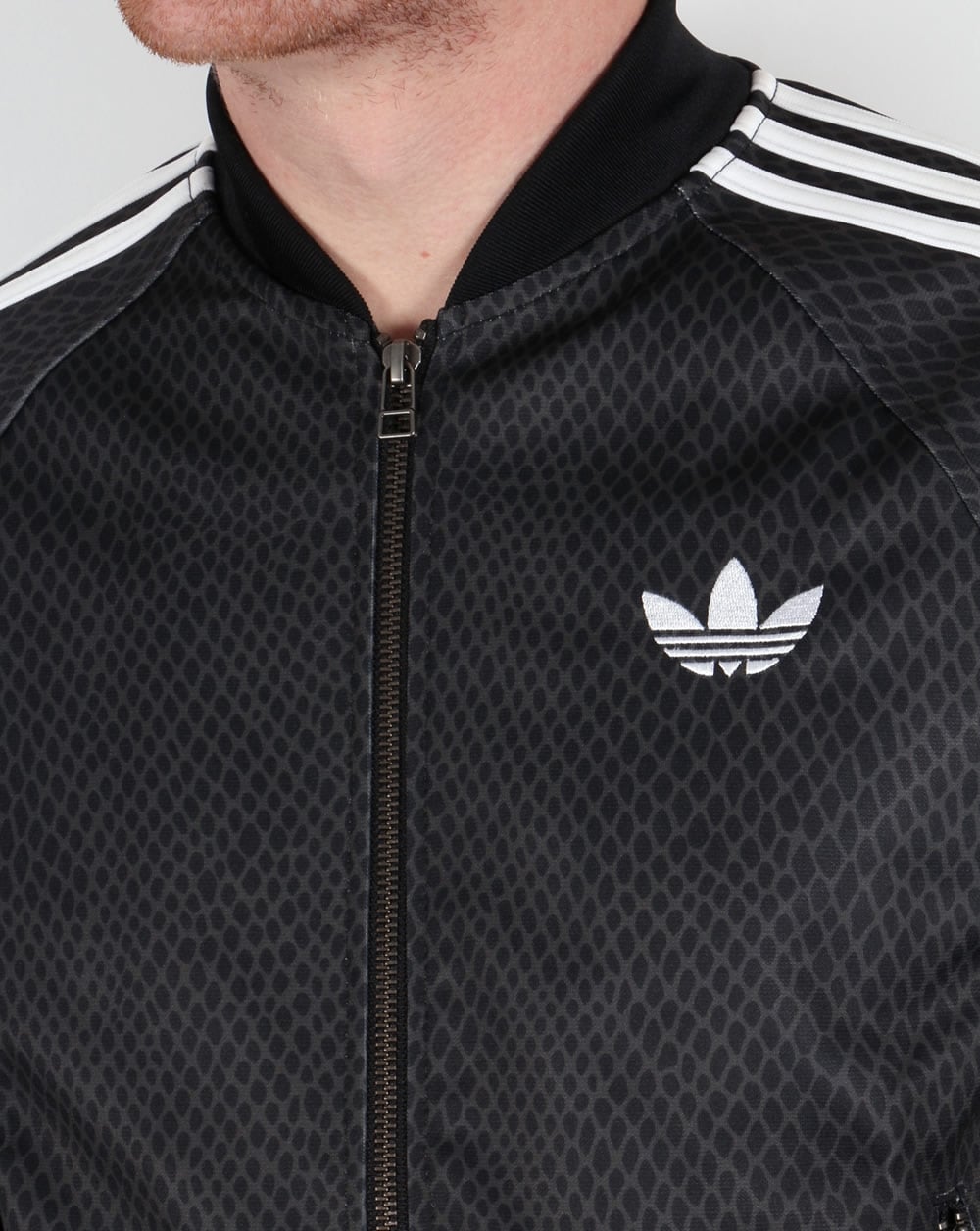 Adidas Originals Street Superstar Snake Track Top Black