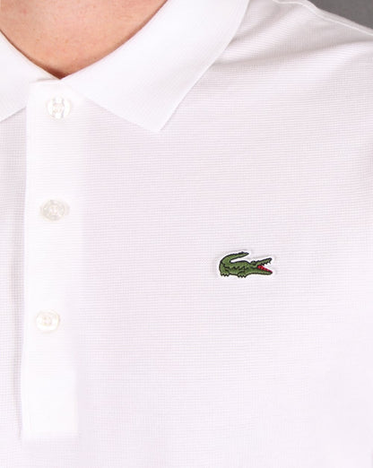 Lacoste Long Sleeve Polo White
