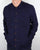 Gant Rugger Slub Shirt Jacket Shadow Blue