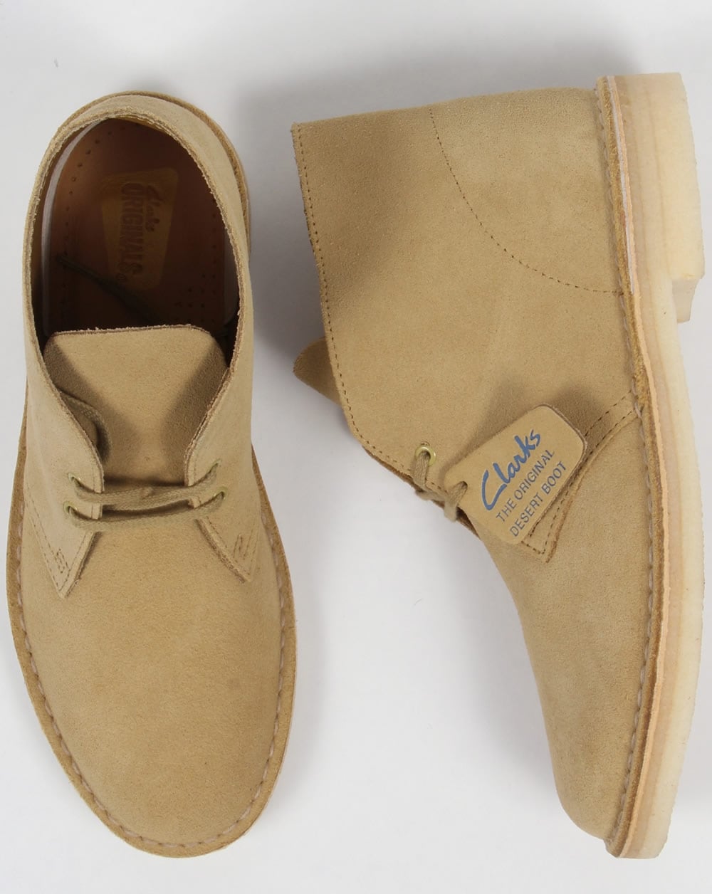 Clarks Originals Desert Boot Maple Suede