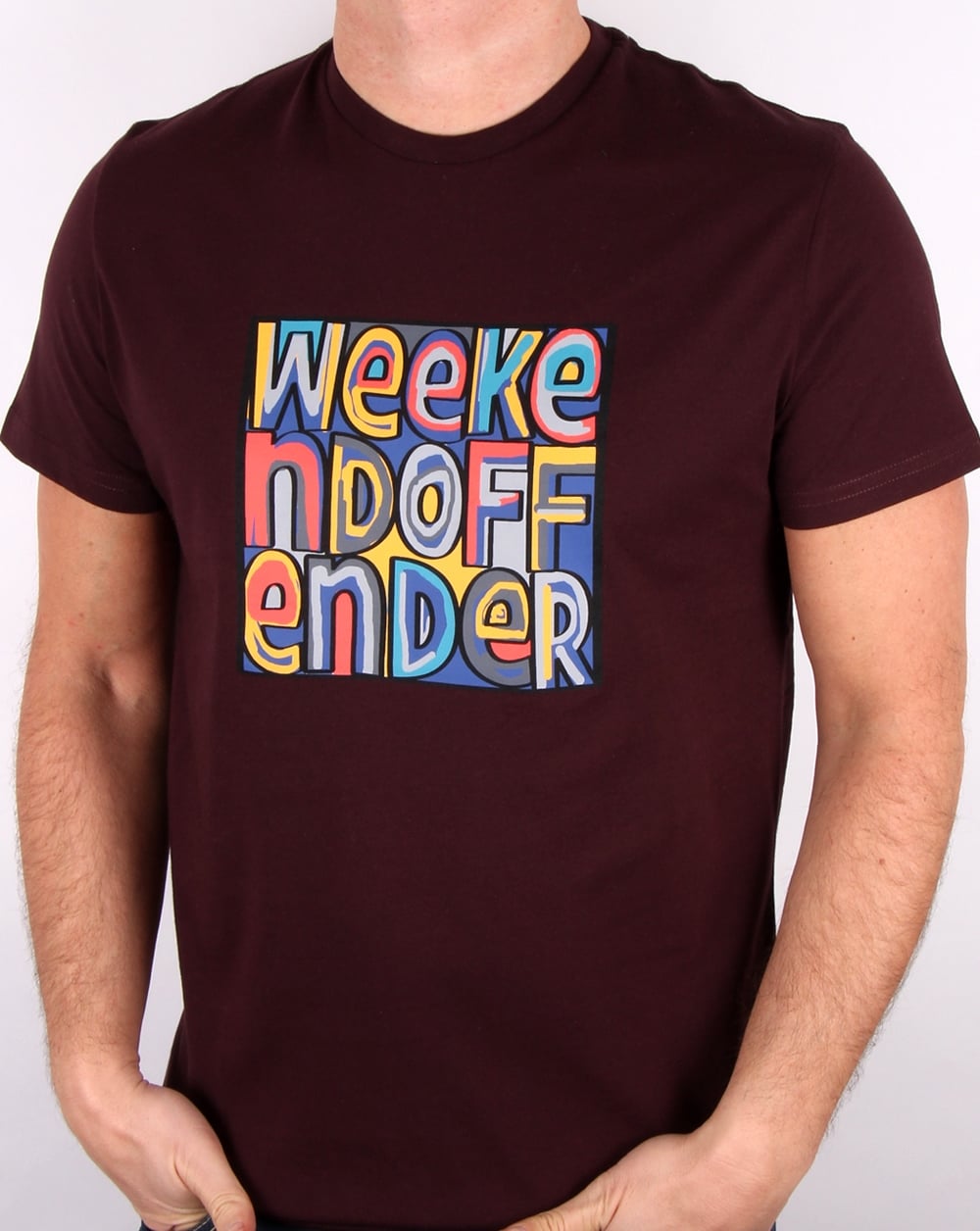 Weekend Offender Mad Cyril T Shirt Syrah