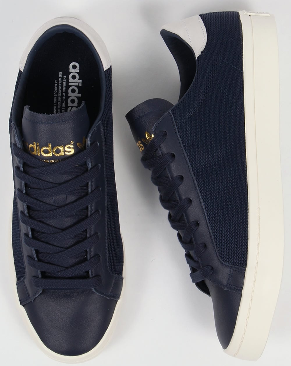 Adidas Originals Court Vantage Trainers Navy