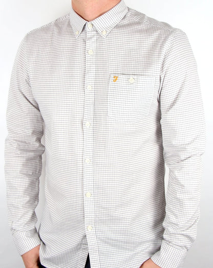 Farah Webber Shirt Ecru