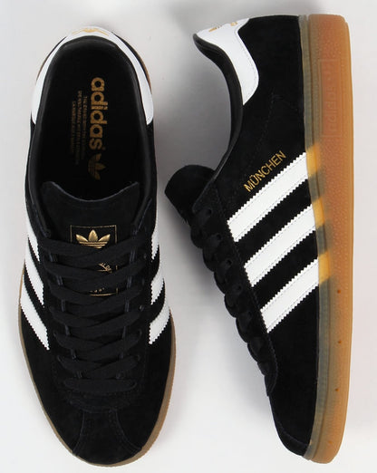 Adidas Munchen Trainers Black/White