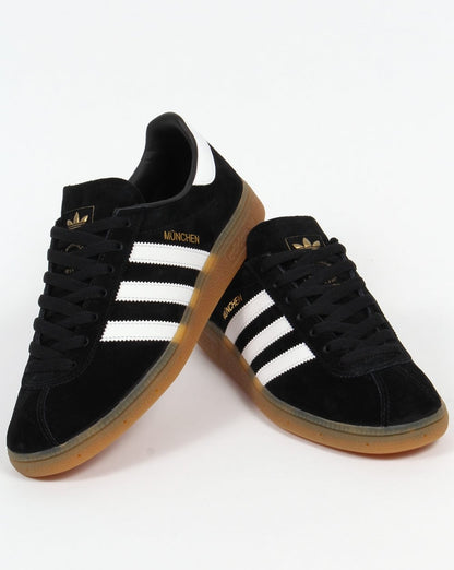 Adidas Munchen Trainers Black/White