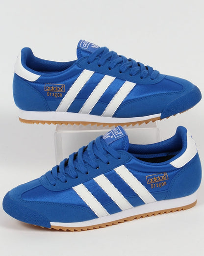Adidas Dragon Trainers Blue/White