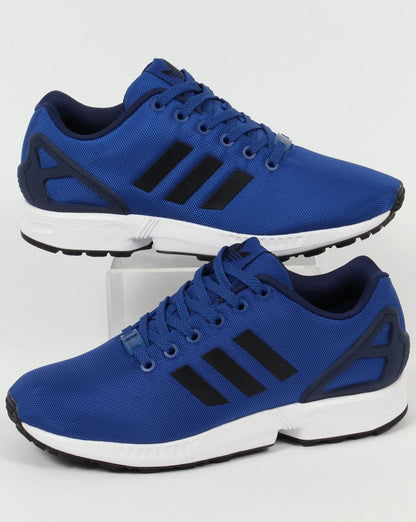 Adidas ZX Flux Trainers Royal Blue/Black