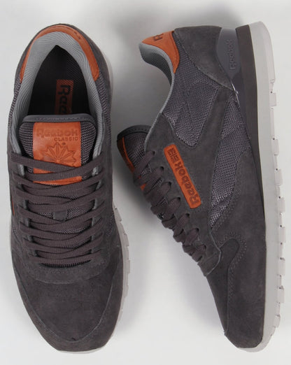 Reebok Classic Leather OL Trainers Ash Grey/Steel