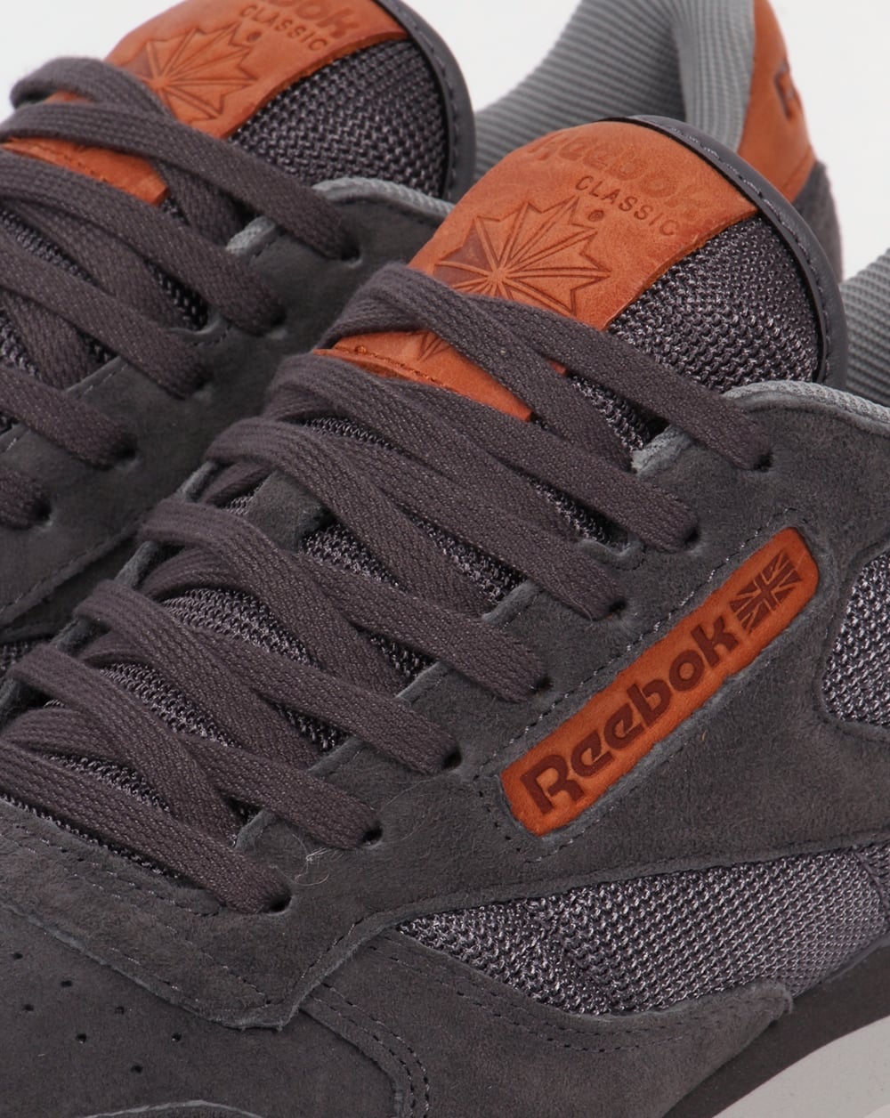 Reebok Classic Leather OL Trainers Ash Grey/Steel