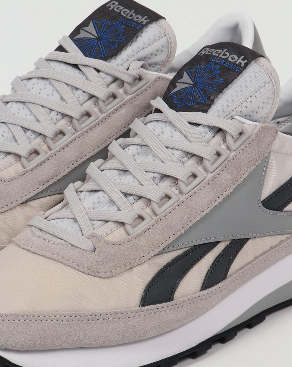 Reebok Aztec Retro Trainers Steel/Gravel