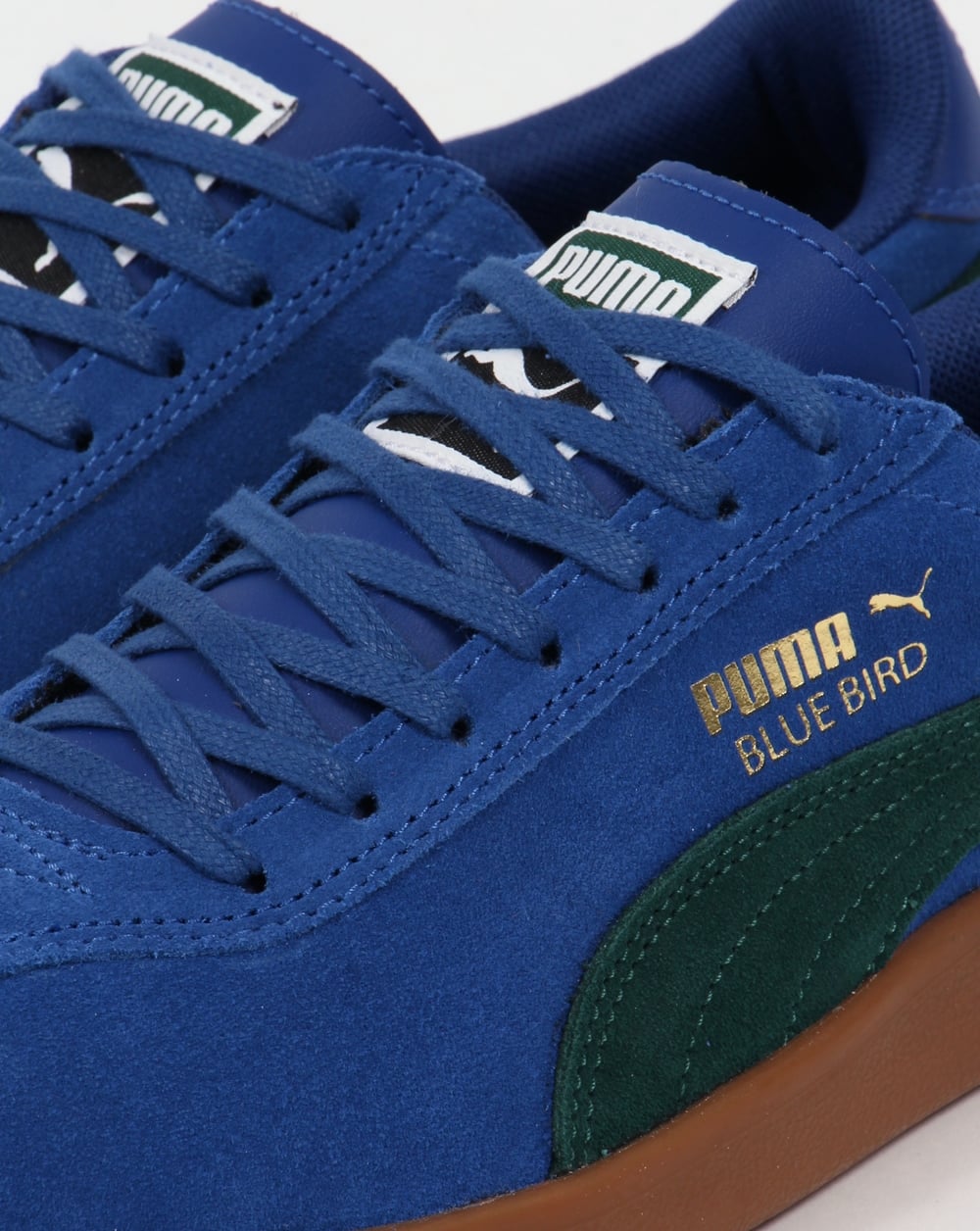Puma Bluebird Trainers Royal Blue/Pine Green
