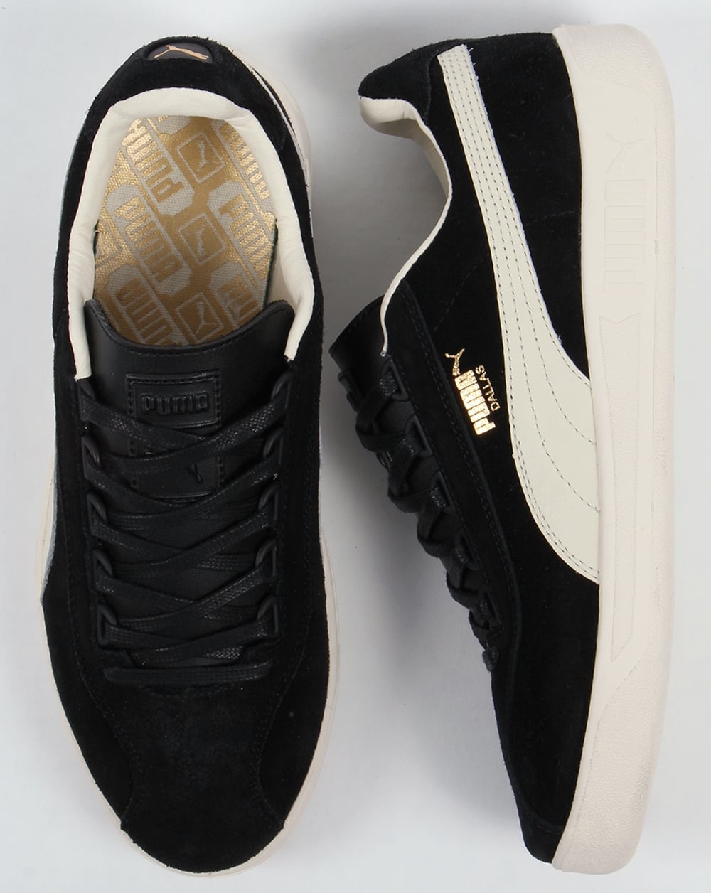 Puma Dallas OG Trainers Black/Grey/Gold
