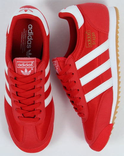 Adidas Dragon Trainers Red/White