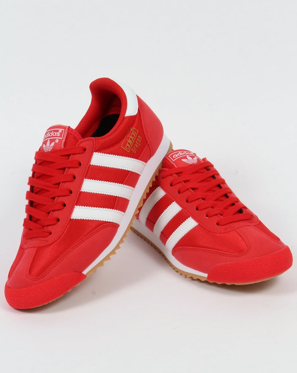 Adidas Dragon Trainers Red/White