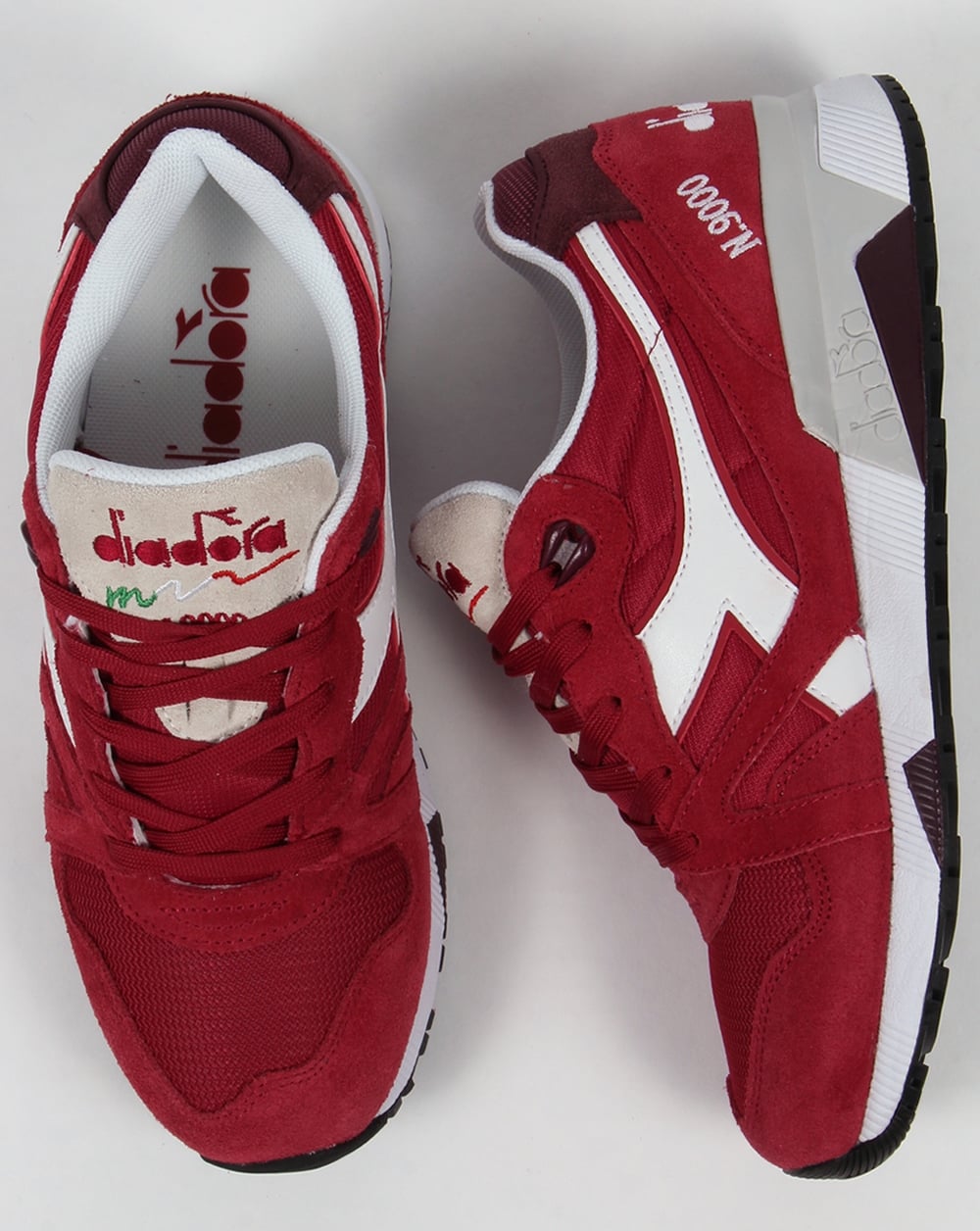 Diadora N9000 III Trainers Red