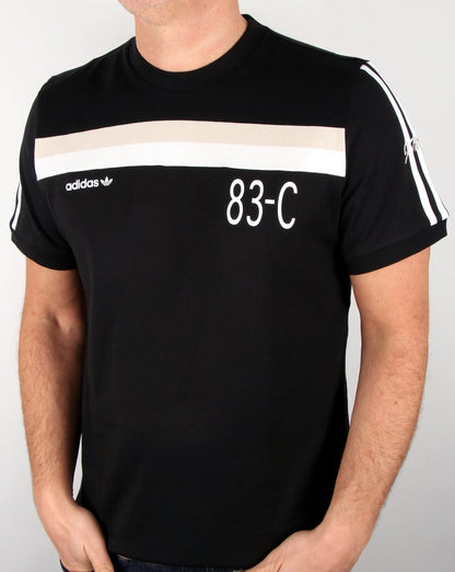 Adidas Originals 83-c T Shirt Black
