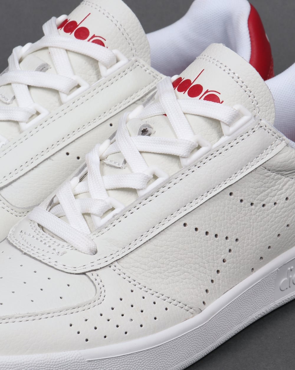 Diadora B. Elite Premium L Trainers White/Red