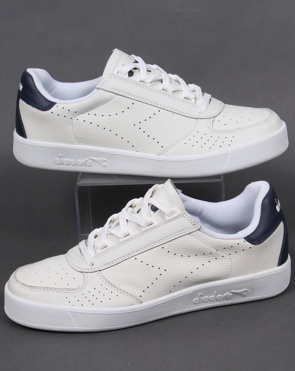 Diadora B. Elite Premium L Trainers White/Blue