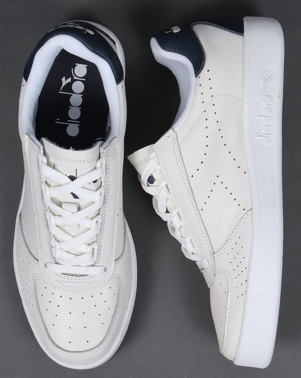 Diadora B. Elite Premium L Trainers White/Blue