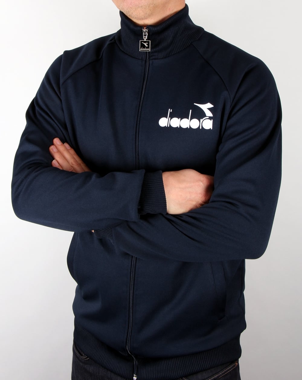 Diadora 80s Track Top Blue Denim
