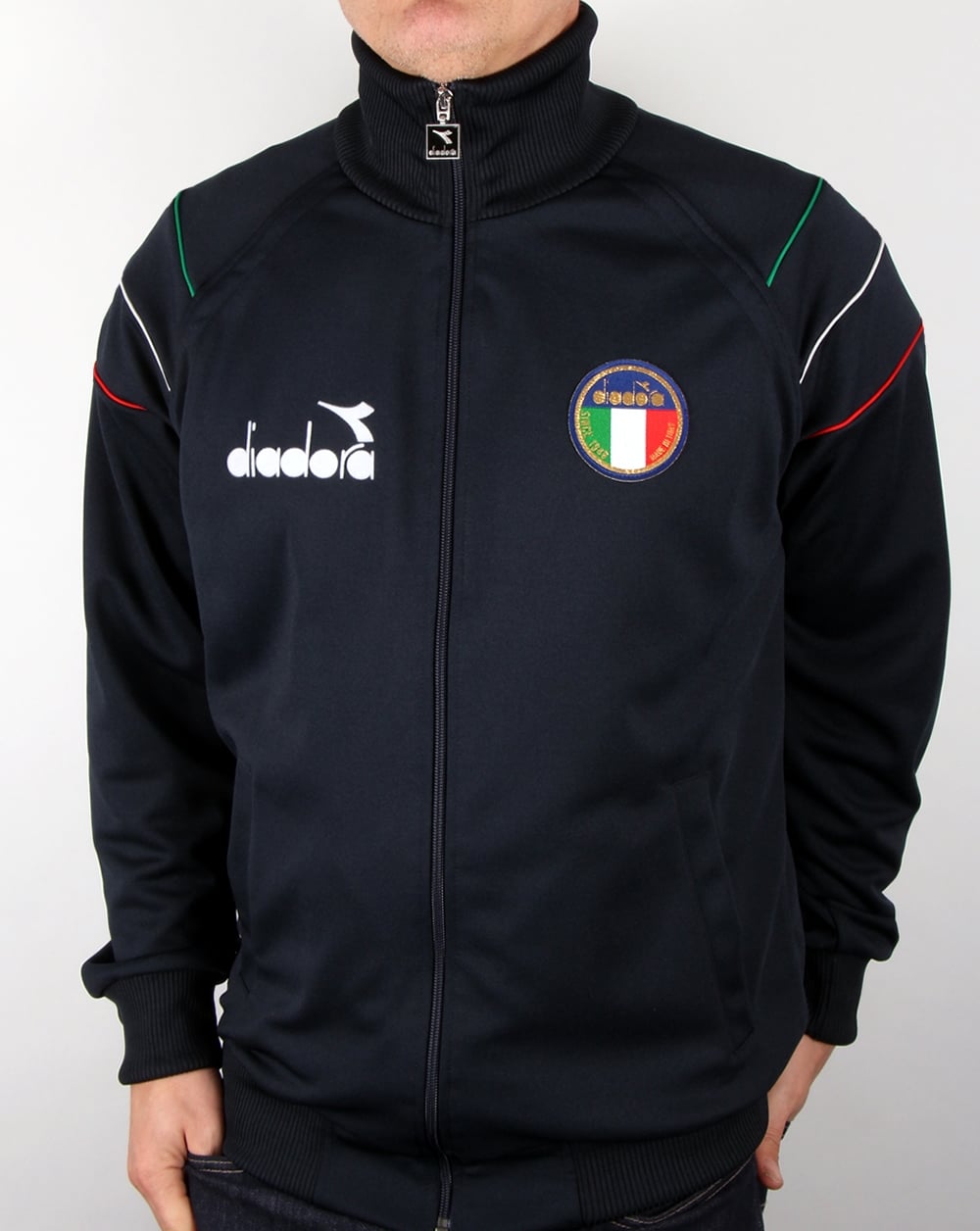 Diadora Italia 80s Track Top Blue Corsair
