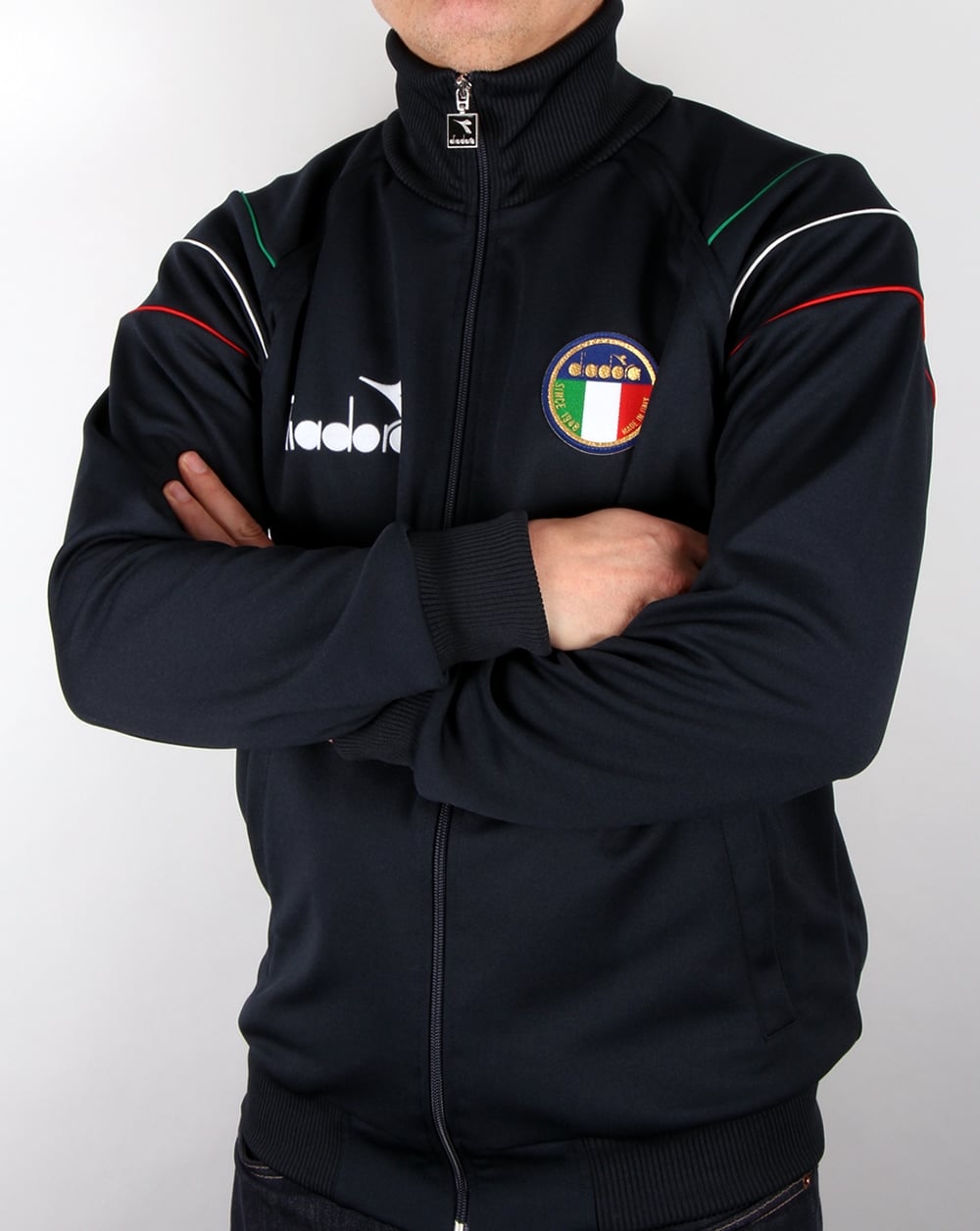 Diadora Italia 80s Track Top Blue Corsair