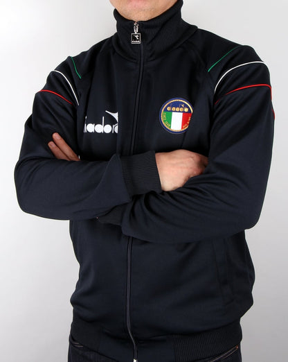 Diadora Italia 80s Track Top Blue Corsair