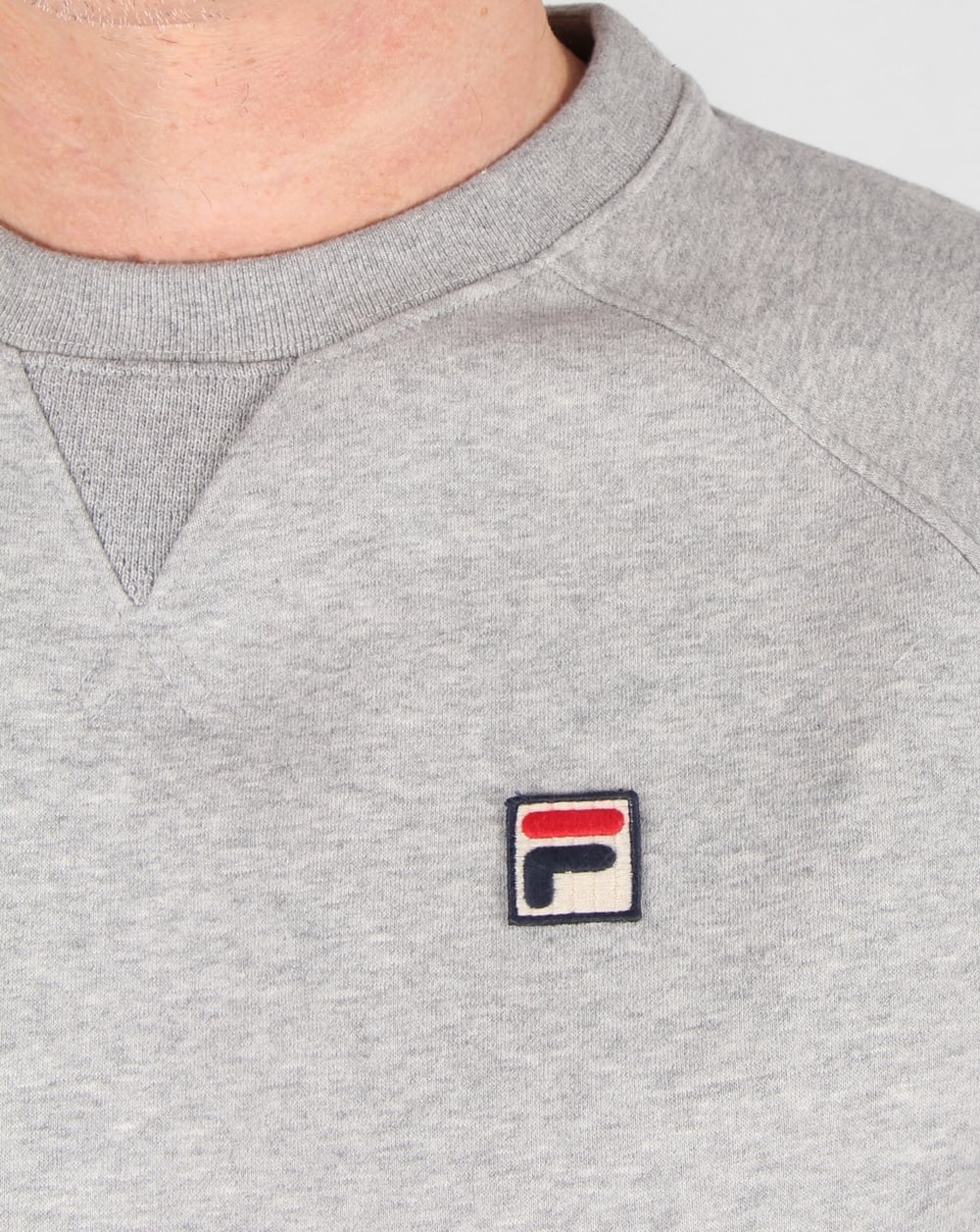 Fila Vintage Pozzi Sweatshirt Heather Grey