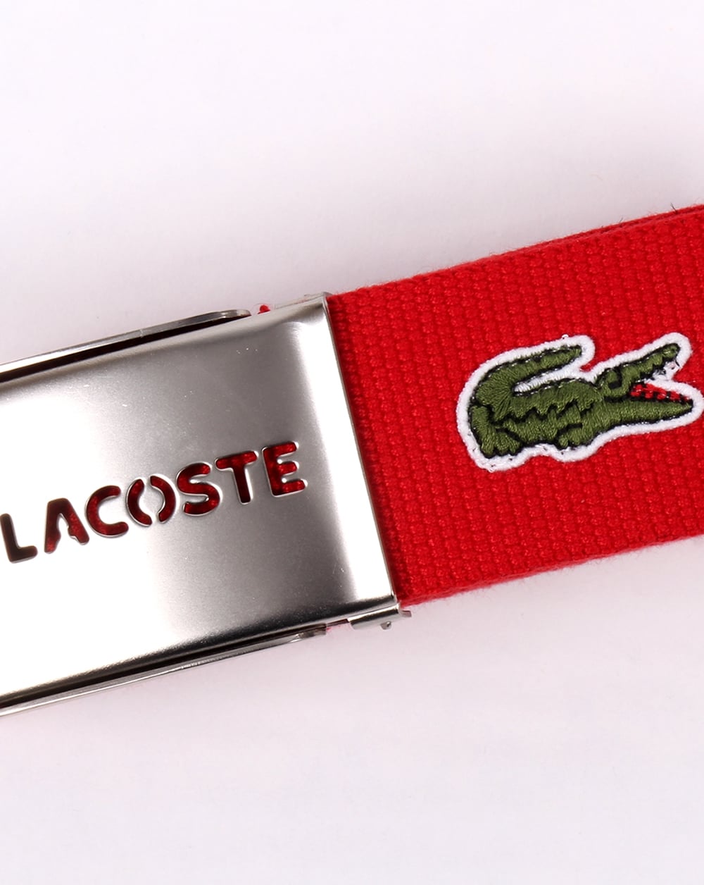 Lacoste Belt Gift Box Red